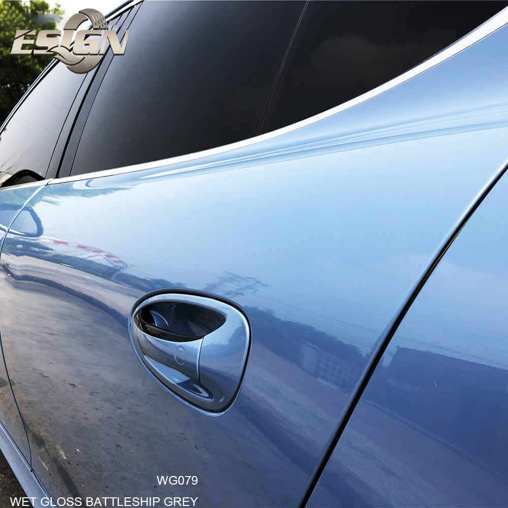 เรือรบคริสตัลมันวาวสีเทา