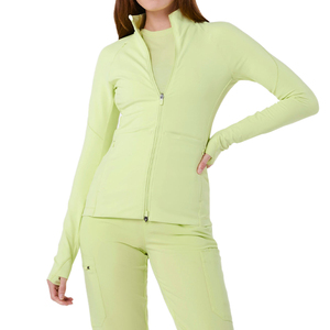 Médical-Scrubs-Vente en gros Imperméable à manches longues les deux uniformes Femme Spandex Manteau Softshell Uniformes hospitaliers Veste - Product Image 2