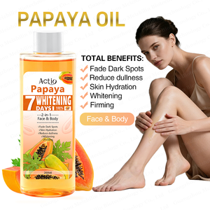 Aceite Corporal Blanqueador Esencial de Papaya para Manchas, Aceite de Semilla de Papaya que Ayuda a Aclarar la Piel - Product Image 4