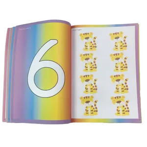 Stampa di libri da colorare personalizzati di alta qualità stampa di libri in brossura per bambini