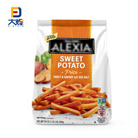 Sac d'emballage d'aliments surgelés personnalisé sac d'emballage frid frites surgelées