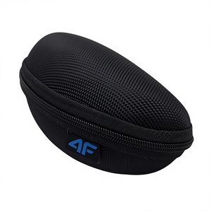 Étui rigide de protection pour lunettes de soleil en EVA avec fermeture éclair Oxford, vente en gros - Product Image 1