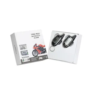 Alarme de motocicleta de duas vias, com sensor tilt encontrar alarme sensor de choque da motocicleta