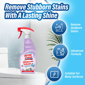 Spray de Espuma detergente desechable con aroma de lavanda Hyperclean de 550ml con desodorización y eliminación de manchas para uso en el baño - Product Image 3