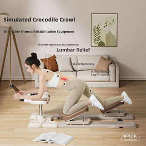 Máquina Multifuncional Integrada para Entrenamiento de Gateo y Plancha, Una Máquina con Múltiples Usos, Solución para Apartamentos Pequeños - Product Image 4