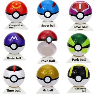 Figurine Pokémon <span class=keywords><strong>Pikachu</strong></span> Gurren Poké Ball, jouet d'anime en ABS, mini-poupée à assembler, ornement, 14 ans et plus - Product Image 2