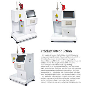 Touchscreen Hoge Nauwkeurigheid <span class=keywords><strong>Melt</strong></span> <span class=keywords><strong>Flow</strong></span> Indexer <span class=keywords><strong>Tester</strong></span> MFR MVR MFI Extrusie Plastometer met 1 jaar garantie - Product Image 4