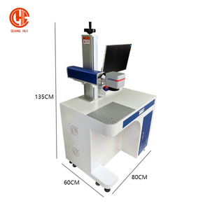 Nieuwe 20W/30W/50W/60W/100W Fiber Laser Markering Machine Met Jpt Bron Luchtkoeling Ondersteunt <span class=keywords><strong>Plot</strong></span> & Bmp Grafisch Formaat - Product Image 2