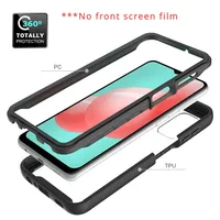 Étui de téléphone robuste antichoc 2 en 1 hybride TPU PC compatible avec Samsung Galaxy A52 A42 A32 A22 5G Fundas Capa