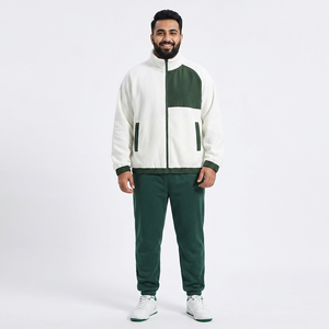 Mountain Canvas <b>Jacket</b> Blank Casual Hooded Windproof Stand Collar Men Streetwear Vintage Style - Product Image 1
