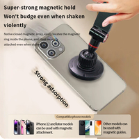 Support de téléphone magnétique puissant pour bureau, rotation à 360°, support pliable en alliage d'aluminium pour tablette, idéal pour les entreprises, le streaming en direct, vente en gros OEM