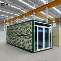 Maison préfabriquée pliable pour économiser de l'espace, idéale pour les camps de travail et l'hébergement des ouvriers