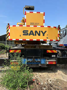 Grue de camion d'occasion Sany avec capacité de charge de 25 tonnes, composants principaux incluant moteur et boîte de vitesses - Product Image 5