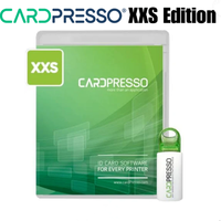Software Cardpresso Xxs para Tarjetas de Identificación con Memoria USB para Impresora de Tarjetas Evolis