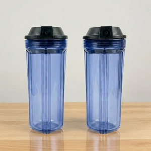 Factory Direct Supplier Transparent Water <b>Filter</b> Housing Clear ABS Material Bowl with Wrench and Bracket for <b>RO</b> Purifier - Product Image 1