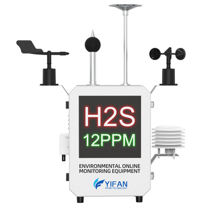 環境オンライン監視装置 TVOC O3 NO2 SO2 CO CO2 NO CLO2 H2S 自動空気質ガス監視ステーション - Product Image 1