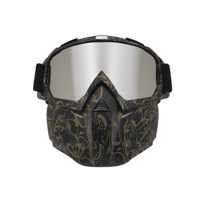 Gafas de sol para motocicleta con montura completa, lentes esféricas, antivaho, protección UV, gafas de sol para deportes al aire libre para hombres, montura de plástico de policarbonato - Product Image 3