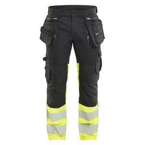 BLAKLADER - 113011499933C52 Pantalon haute visibilité stretch Noir/Jaune-EAN 7330509949818 HI-VIS WORKWEAR - Product Image 1