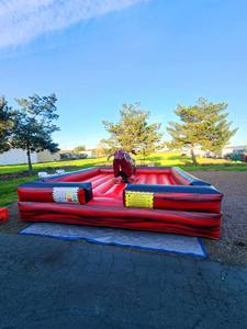 팽창식 기계 황소 로데오 놀이기구 성인용 파티 게임 대여 기계 황소 컨트롤러 판매 - Product Image 5