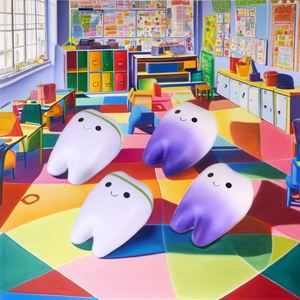 ของเล่นสำหรับเด็กอายุ5-7ปีทำจากยางเนื้อนุ่มช่วยให้ฟันนุ่ม - Product Image 3