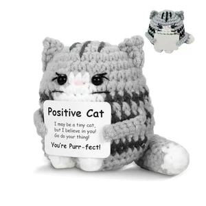 Nouveau produit transfrontalier pour le soulagement du stress, adorable poupée en peluche courte en forme de canard, <span class=keywords><strong>chat</strong></span>, lapin, tigre, ornement pour bébés de 0 à 24 mois - Product Image 2