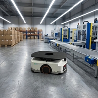 Robot mobile autonome (AMR) à haute flexibilité, 400 kg, pour ligne d'assemblage d'électronique 3C