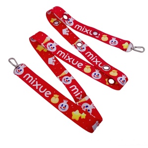 Lanière promotionnelle personnalisée avec logo, en nylon souple et durable, imprimée en typographie, pour anciens étudiants - Product Image 4