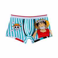 Nouveauté 2026 – Caleçons Boxers pour Homme en Coton Tricoté, Sportifs, Respirants, Sexy, Imprimés Dessins Animés, Taille Basse, pour Étudiants