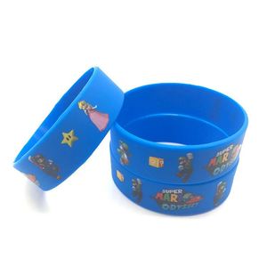 Bracelets en silicone pour bébé personnalisés avec logo, cadeau promotionnel de luxe, design gratuit, bracelet en silicone sportif - Product Image 2