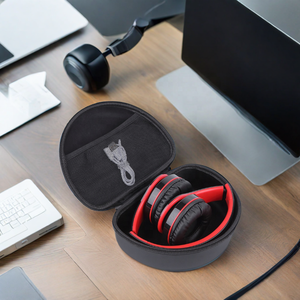 Étui de transport en EVA pour <span class=keywords><strong>casque</strong></span> compatible avec <span class=keywords><strong>JBL</strong></span>/ Beats/ Sony/ Soundcore Anker/ Bose QuietComfort/ <span class=keywords><strong>Audio</strong></span>-Technica Accessoires pour casques - Product Image 6