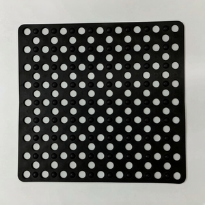 Alfombrilla de Baño Antideslizante de PVC Cuadrada de 50*50CM con Ventosas para Sala de Masajes, Piscina, Hotel, <span class=keywords><strong>Bañera</strong></span>, Alfombras de Baño de Lujo, Alfombra para Bebés - Product Image 3