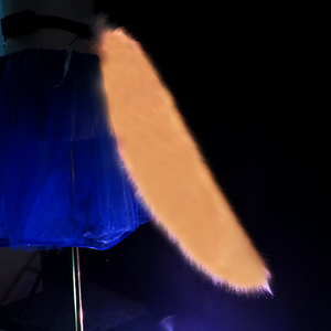 Nieuwe Collectie Glowing Luxe Pluizige Kostuum Rgb Led Light Up Neon Dier Vos <span class=keywords><strong>Wolf</strong></span> Fursuit Faux Bont Staart - Product Image 4