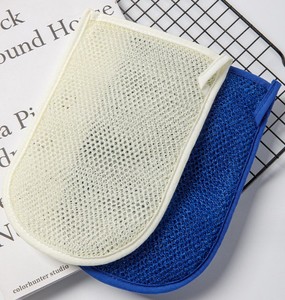 Nuovo guanto esfoliante con rete africana spugna da bagno esfoliante per il corpo della doccia Scrubber posteriore guanto Scrubber - Product Image 3