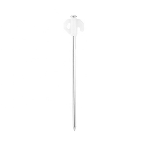 Picchetti da terra glow-in-the-dark da esterno 21cm pioli in acciaio fluorescente <span class=keywords><strong>accessori</strong></span> da campeggio pioli da campeggio antivento addensati - Product Image 4