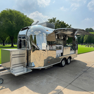 Custom Small Kitchen Fast Trailers Fully Equipped Vending Customized Truck Street Food <b>Cart</b> Mobile Beverage Trailer - Product Image 3