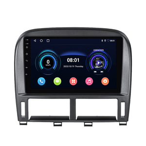 9 pouces Android GPS Audio WIFI Carplay DSP stéréo voiture lecteur multimédia Radio pour <span class=keywords><strong>Lexus</strong></span> LS430 haut de gamme 1999 ~ 2006 Toyota <span class=keywords><strong>Celsior</strong></span> - Product Image 1
