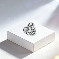 Bracelet en argent S925 tendance avec breloque cœur scintillante à clipser, perles et zircon, style serpent, pour femme, bijoux DIY