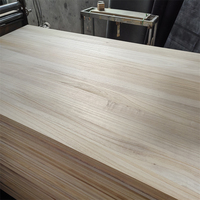 Planches de bois massif en Paulownia de couleur naturelle de qualité supérieure, collées sur le bords, 25 mm, 28 mm, 20 mm, 18 mm, 1220x2440 mm