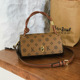 Sac à bandoulière de luxe léger haut de gamme pour femme, nouvelle collection 2026, polyvalent, mode, pour le quotidien, avec doublure en PU et deux sangles, à rabat. - Product Image 5