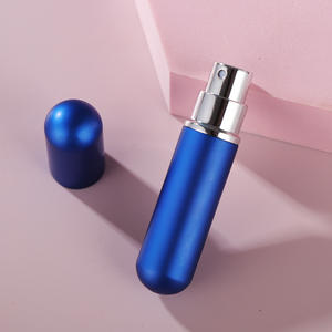 Flacon de parfum portable en verre de 5 ml, 8 ml, 10 ml, flacon pulvérisateur vide en aluminium pour la maison et le bureau - Product Image 4