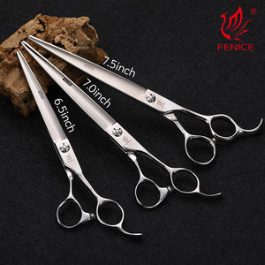Fenice 6.25 ''6.5'' 7 ''7.5 inç köpek inceltme kesme profesyonel <span class=keywords><strong>Pet</strong></span> bakım makas seti - Product Image 5