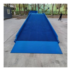 10 tấn kho hậu cần Container xe nâng dốc cầu tải và dỡ nền tảng dốc tải di động cầu - Product Image 6