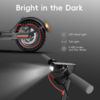 Trottinette électrique pliable pour adultes, moteur 650W, batterie lithium 36V, vitesse 25 km/h, capacité de montée en pente à 15 degrés