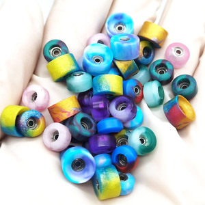 Chất lượng cao chuyên nghiệp tùy chỉnh <span class=keywords><strong>CNC</strong></span> 60D Epoxy nhựa ngón tay ban Fingerboard bánh xe với 681xzz mang - Product Image 2