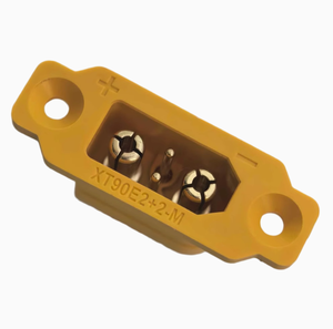 Mới tích lũy xt90e2 + 2-m Kết nối vàng mạ phích cắm cách điện vỏ bọc cài đặt ổn định xt90e2 + 2 kết nối - Product Image 4
