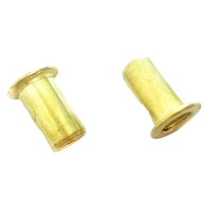 Brass, Copper, Bronze, Alloy Steel H59 H62 Knurled Flat Head <b>Rivet</b> <b>Nuts</b> - Product Image 1