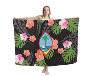 Dropship, venta al por mayor, Lavalava Hawaii, tela de rayón supersuave, diseño personalizado de Guam polinesio, Sarong <span class=keywords><strong>Pareo</strong></span>, toallas de <span class=keywords><strong>playa</strong></span> - Product Image 6