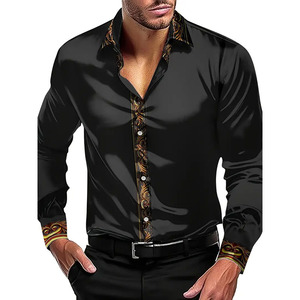 <span class=keywords><strong>Camisas</strong></span> <span class=keywords><strong>de</strong></span> Hombre RNSHANGER con Estampado Elegante <span class=keywords><strong>de</strong></span> Otoño, <span class=keywords><strong>Camisas</strong></span> <span class=keywords><strong>de</strong></span> <span class=keywords><strong>Moda</strong></span> <span class=keywords><strong>de</strong></span> Color Sólido <span class=keywords><strong>de</strong></span> Manga Larga, <span class=keywords><strong>Camisas</strong></span> <span class=keywords><strong>de</strong></span> Negocios Holgadas para Hombre en Varios Colores - Product Image 3