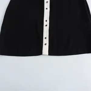 KAR OT ZA 2024 New Fashion College Style Hip-hugging Fashionable Versatile Lapel Spring Ladies Slim Dress 3879062