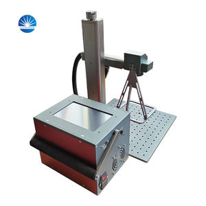 Mini macchina per marcatura Laser a fibra palmare per scatole regalo 20w 30w <span class=keywords><strong>solo</strong></span> 8.6kg - Product Image 1